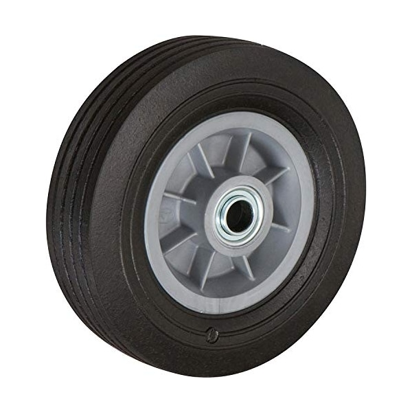 Caster Barn, 10"x2-3/4", 2-1/4" Offset HUB Flat Free Hand Truck Wh